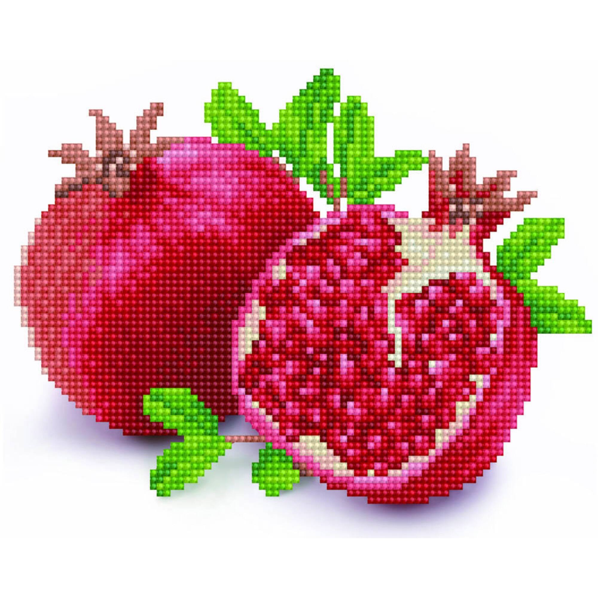 Diamond Dotz® Good Fortune Pomegranate Diamond Painting Kit
